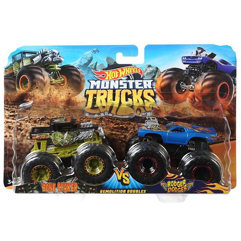 carrinho de brinquedo mattel hot whells monster truck fyj64 modelos sortidos