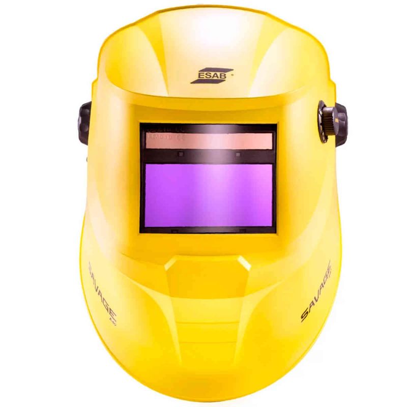 máscara de solda esab savage a40 9-13 amarela (mp)