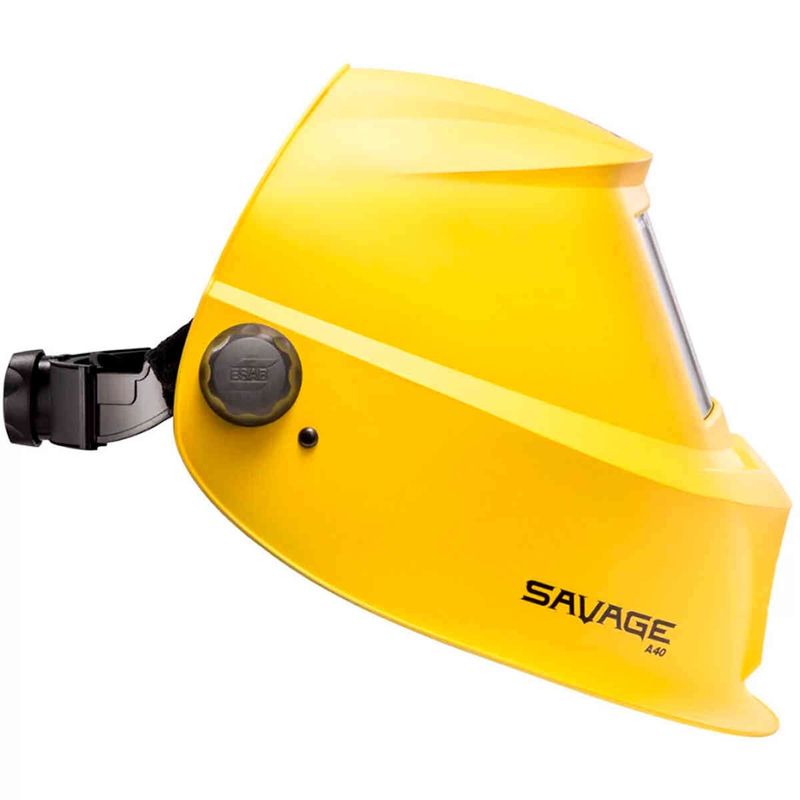 máscara de solda esab savage a40 9-13 amarela (mp)
