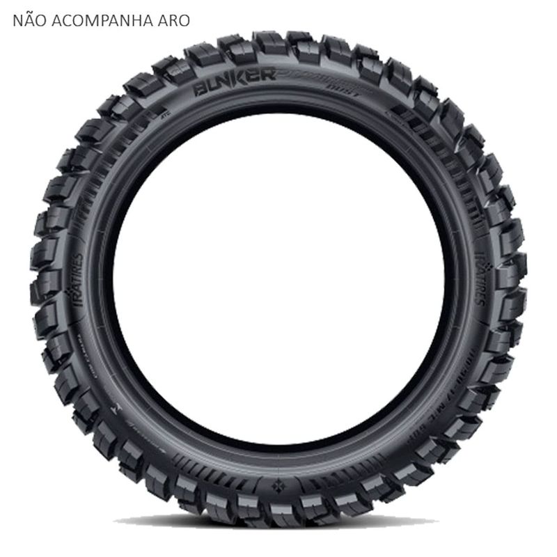 pneu moto ira tires aro 17 110/90-17 dust tras (mp)