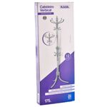 cabideiro vertical kook aço inox 175cm (mp)