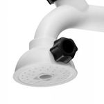 torneira plástica para cozinha herc 1/2 branca 10cm (mp)