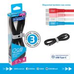 cabo usb-c i2go 1.2m preto 716