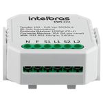 interruptor controlador de cargas wi-fi 2/2 intelbras ews 222