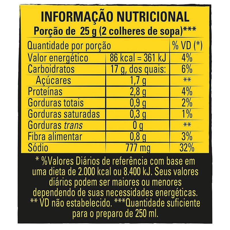 sopa maggi carne de panela 200g