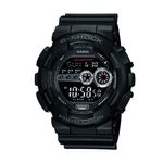 relógio casio g-shock digital masculino gd-100-1bdr preto