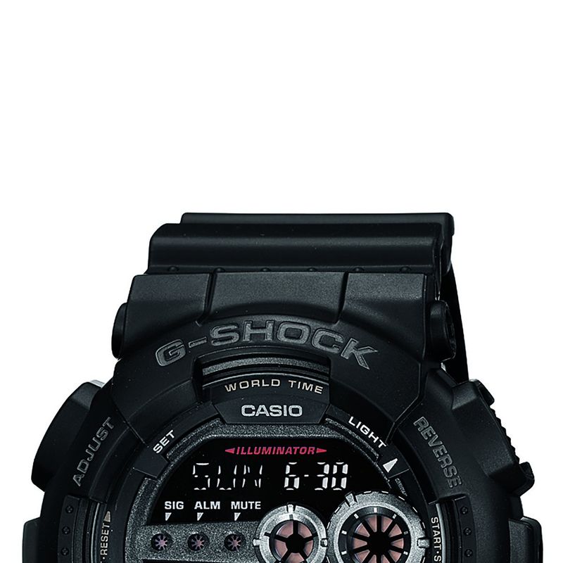 relógio casio g-shock digital masculino gd-100-1bdr preto