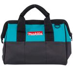 bolsa para ferramentas makita em lona azul e preta (mp)
