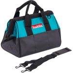 bolsa para ferramentas makita em lona azul e preta (mp)