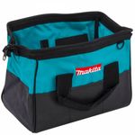 bolsa para ferramentas makita em lona azul e preta (mp)