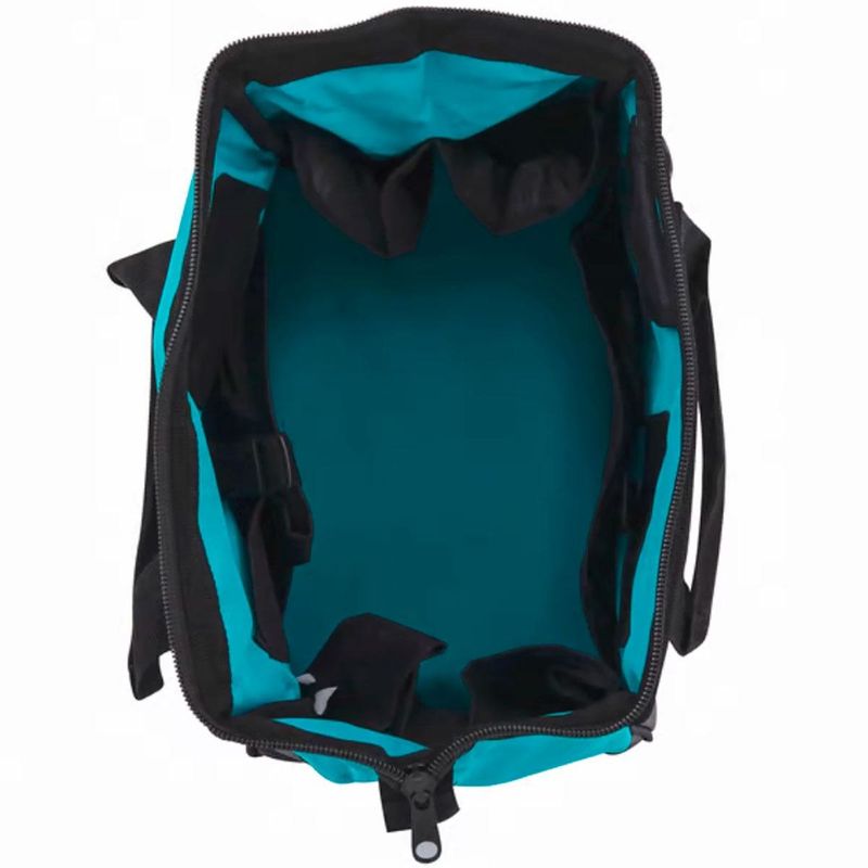 bolsa para ferramentas makita em lona azul e preta (mp)