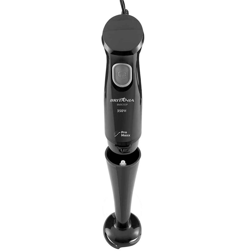 mixer britânia com lâminas pro max 350w 127v preto bmx350p