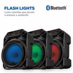 caixa de som mondial connect partyplus 150w bluetooth bivolt preto cm-150