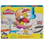 massinha play-doh brincando de dentista hasbro