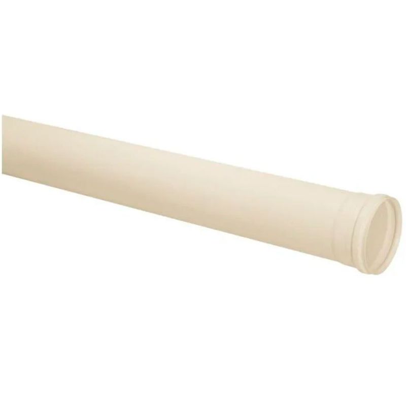 tubo de pvc para esgoto 100mmx6m amanco branco (mp)