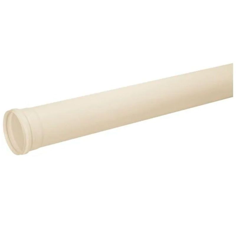 tubo de pvc para esgoto 100mmx6m amanco branco (mp)