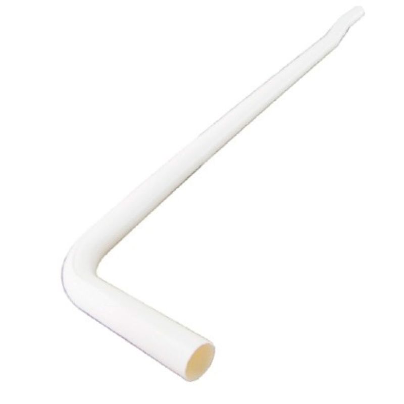 tubo de descida longo externo amanco para caixa de descarga 40x1,6m branco (mp)