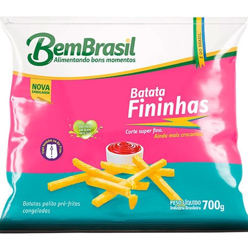 batata bem brasil batata fininhas 700g