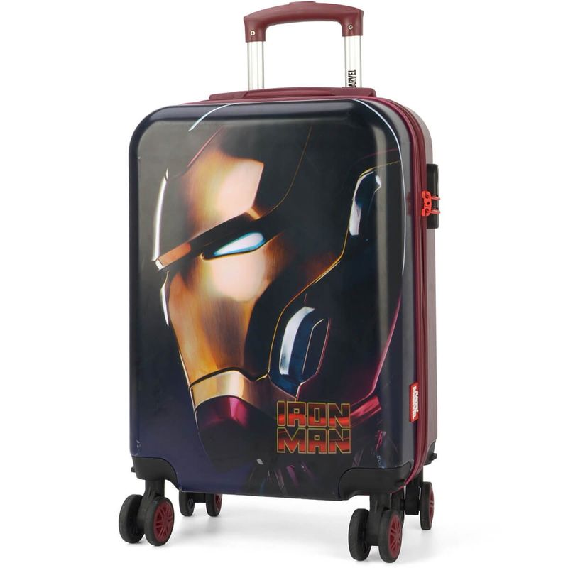 mala infantil pequena luxcel avengers homem de ferro vermelho - mf10356ag