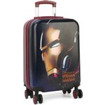 mala infantil pequena luxcel avengers homem de ferro vermelho - mf10356ag