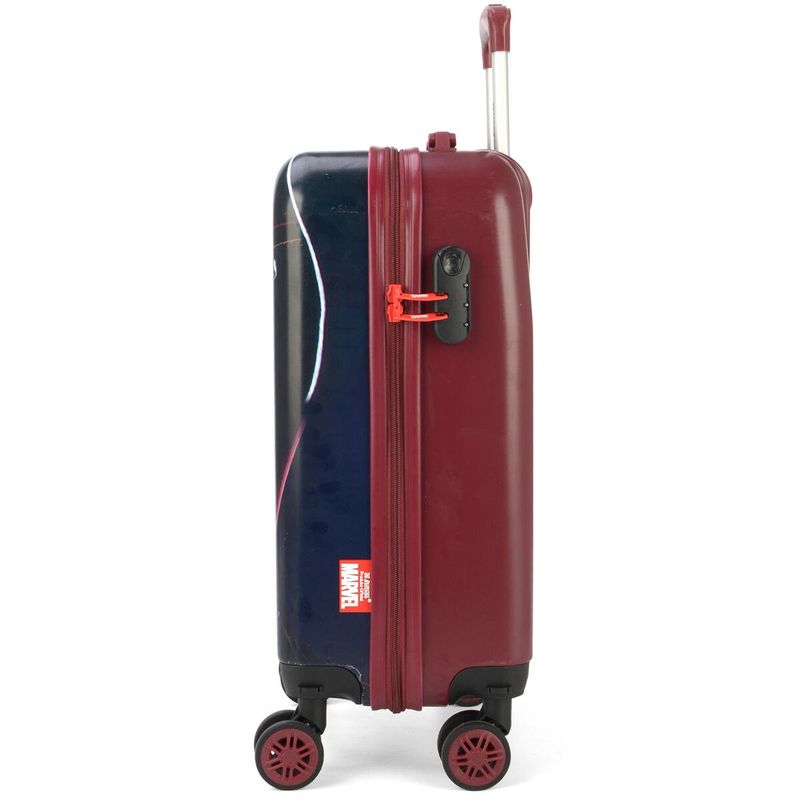 mala infantil pequena luxcel avengers homem de ferro vermelho - mf10356ag