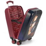 mala infantil pequena luxcel avengers homem de ferro vermelho - mf10356ag
