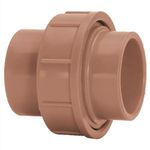 união soldável amanco 11874 pvc 25mm marrom (mp)