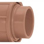 união soldável amanco 11874 pvc 25mm marrom (mp)