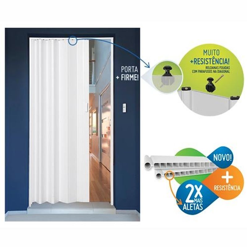 porta sanfonada 84cm duda pvc branca (mp)