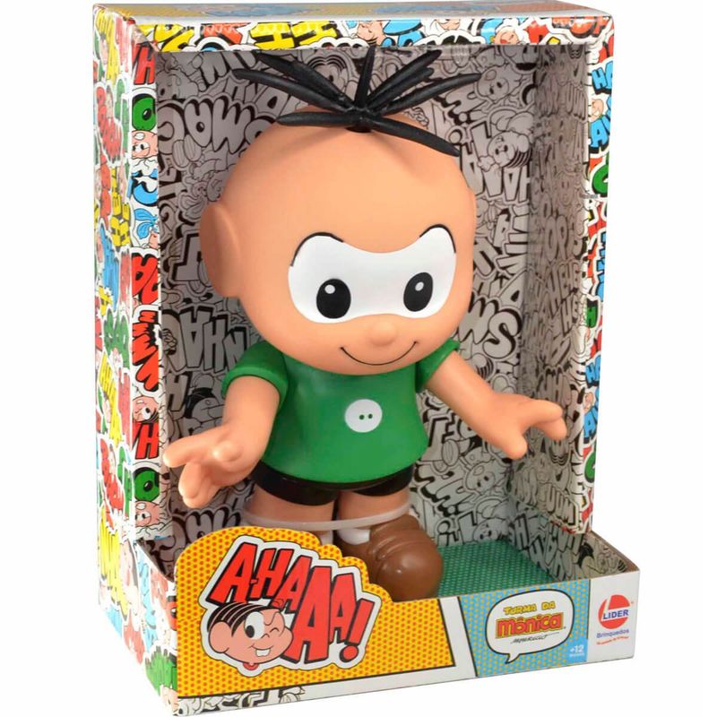 boneco cebolinha líder turma da mônica 30cm