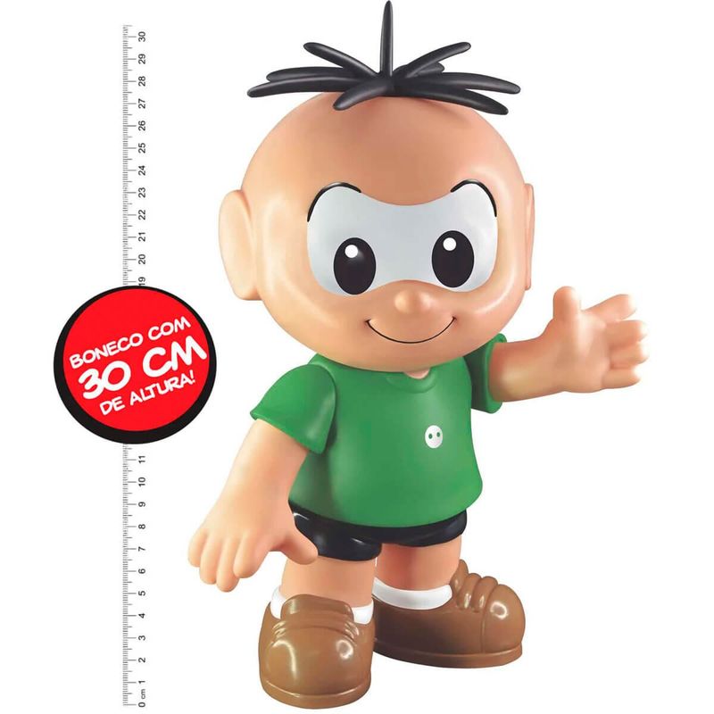 boneco cebolinha líder turma da mônica 30cm