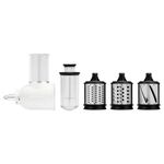 acessórios kitchenaid ralador e fatiador para stand mixer, branco - ki916cbona