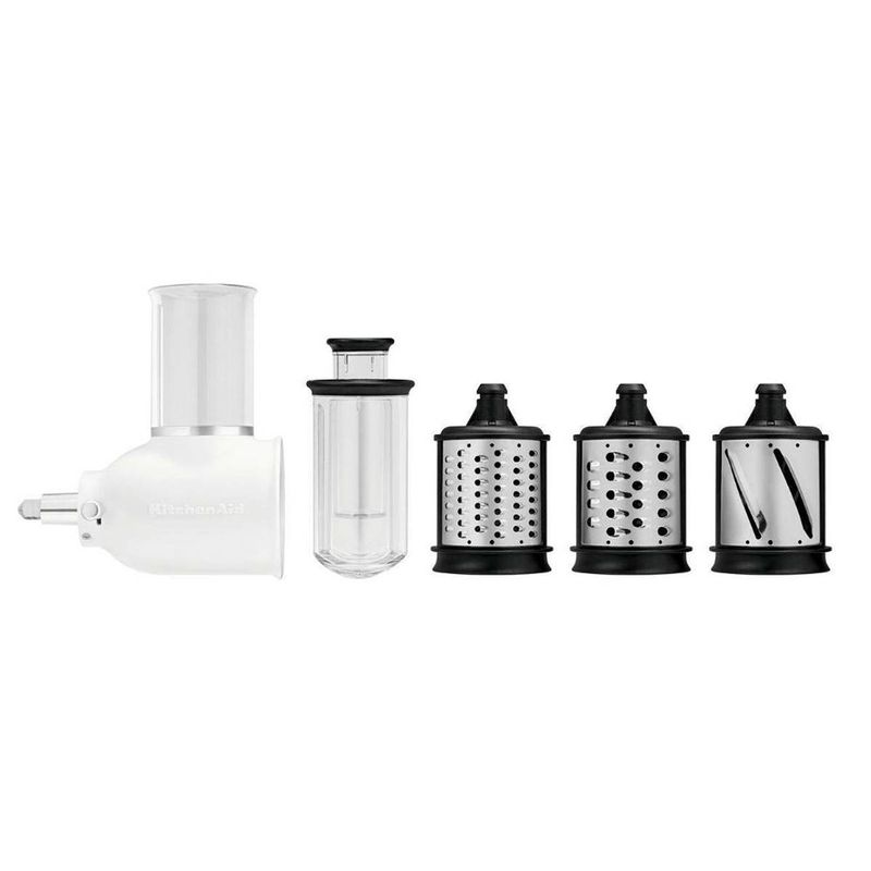 acessórios kitchenaid ralador e fatiador para stand mixer, branco - ki916cbona
