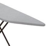 tábua de passar utimil com ponta e forro metalizado preto - pr210