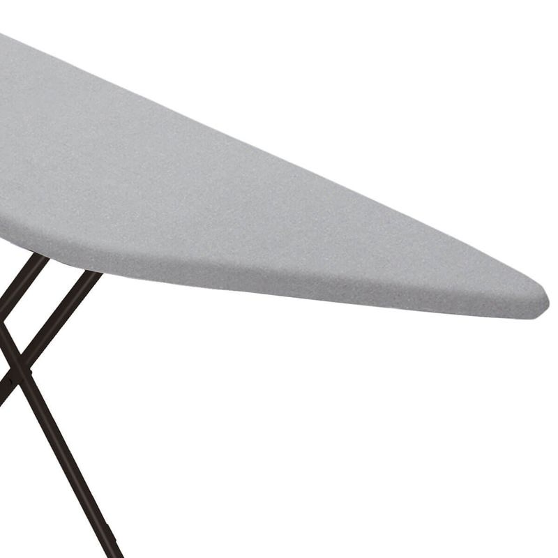 tábua de passar utimil com ponta e forro metalizado preto - pr210