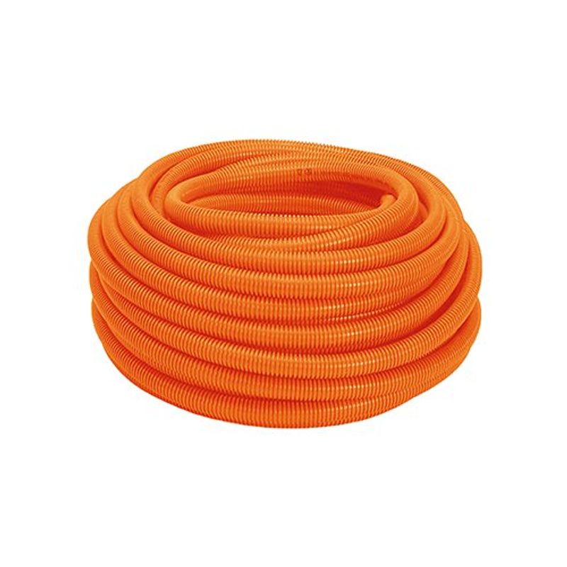 conduíte corrugado reforçado flexível amanco 11913 25mm x 3/4" 50 metros laranja (mp)