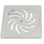 grelha vórtice abre e fecha quadrada amanco 99069 dn 100mm inox (mp)