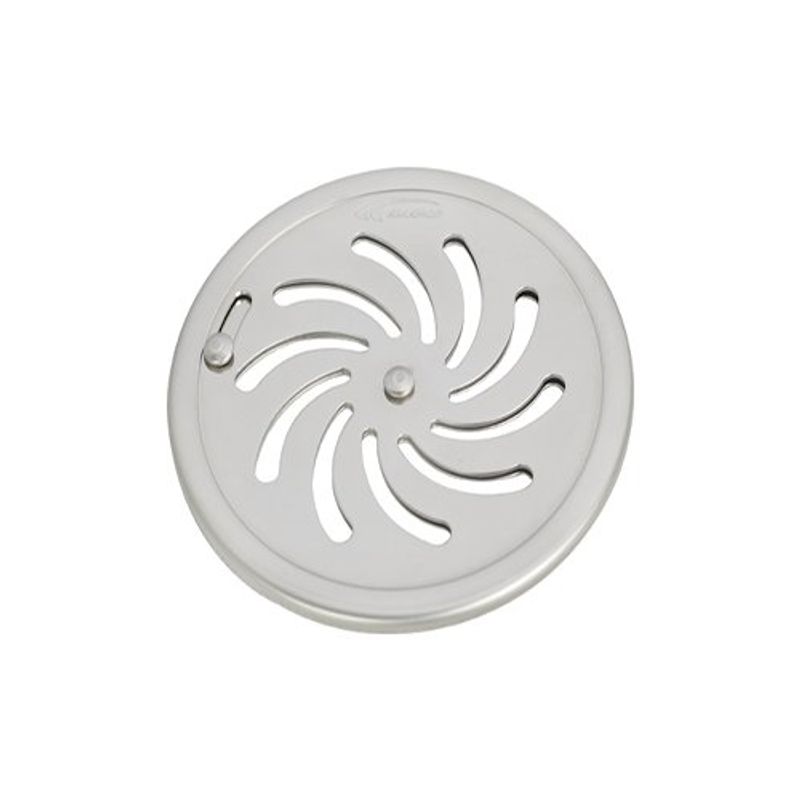 grelha vórtice abre e fecha redonda amanco 99067 dn 100mm inox (mp)
