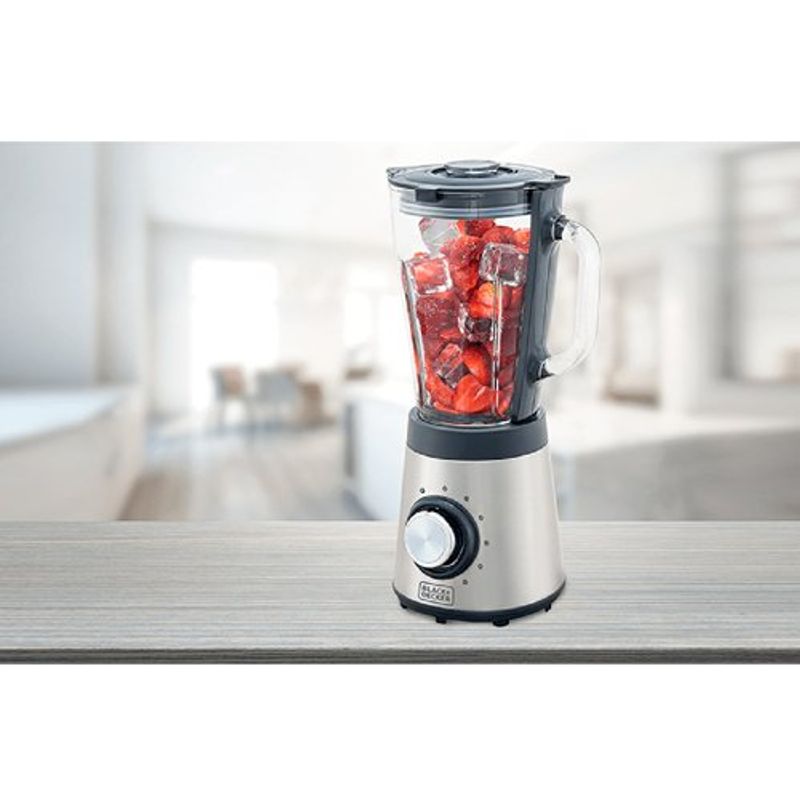 liquidificador black+decker 5 velocidades sistema safe click inox - l7000g-br