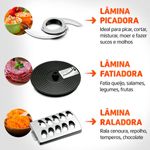 multiprocessador mondial turbo chef 5 em 1 60hz preto mpn-01-b