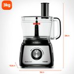 multiprocessador mondial turbo chef 5 em 1 60hz preto mpn-01-b