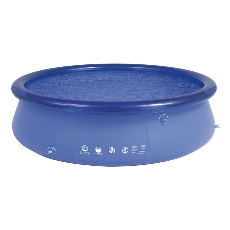 piscina inflável 4.600 litros circular 3m x 76cm mor 1054