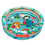 piscina de bolinhas inflável fun fisher price com 25 bolinhas f0053-7
