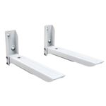 suporte de parede para micro-ondas e forno elétrico elg branco mw05wh