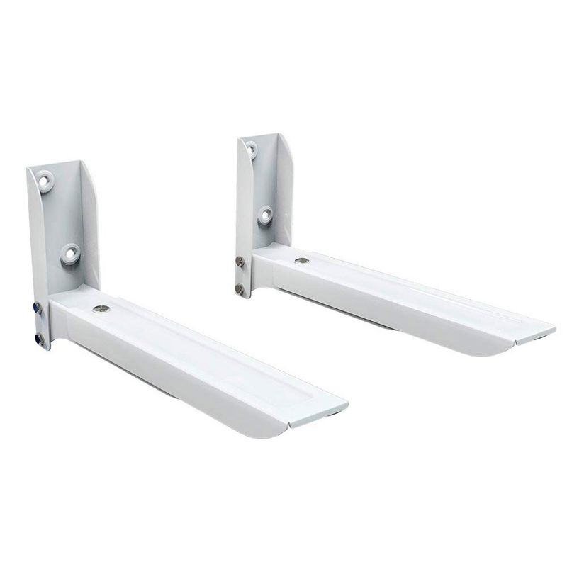 suporte de parede para micro-ondas e forno elétrico elg branco mw05wh