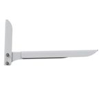 suporte de parede para micro-ondas e forno elétrico elg branco mw05wh