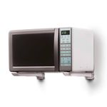 suporte de parede para micro-ondas e forno elétrico elg branco mw05wh