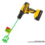 misturador de tintas e massas 400x80mm condor 1090/1 verde (mp)