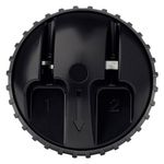 afiador de facas tramontina profio preto 24038000