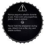 afiador de facas tramontina profio preto 24038000